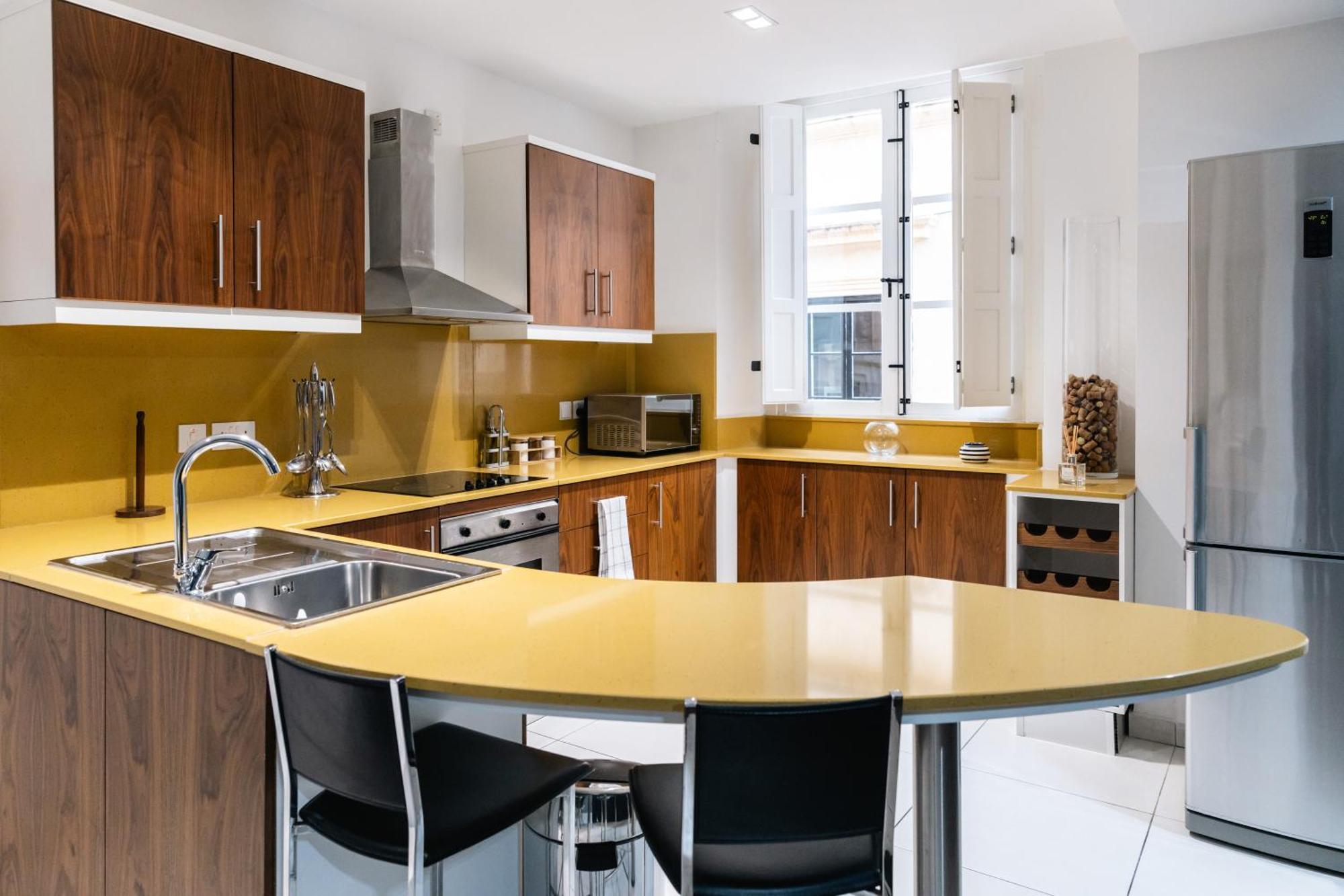 Modern Central 2Br Flat In Valletta By Arcobnb Eksteriør bilde